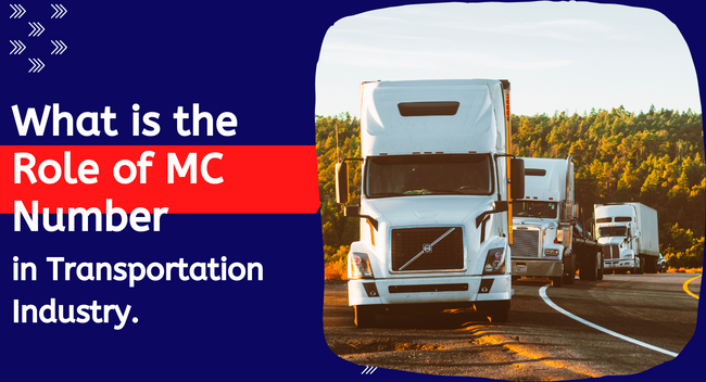 DCG Blog: What is the Role of MC Number in Transportation Industry