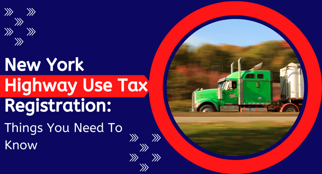 DCG Blog about the New York Highway Use Tax and what you need to know before registering.